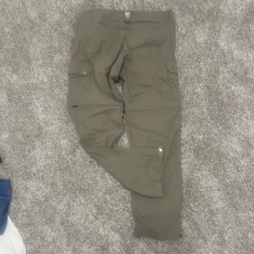 Kuhl zip off Olive Cargo Pants
